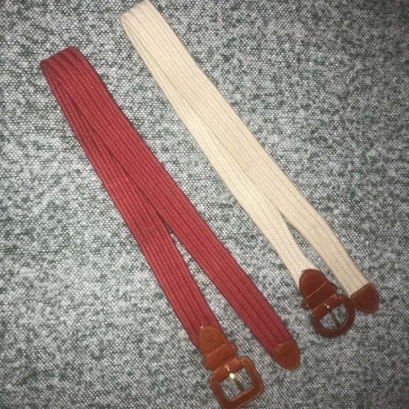 (bundle!) genuine leather vintage belts - Picture 3 of 3